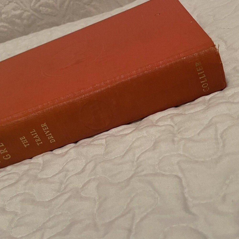 The Trail Driver by Zane Grey, First Edition 1936 Novel Book